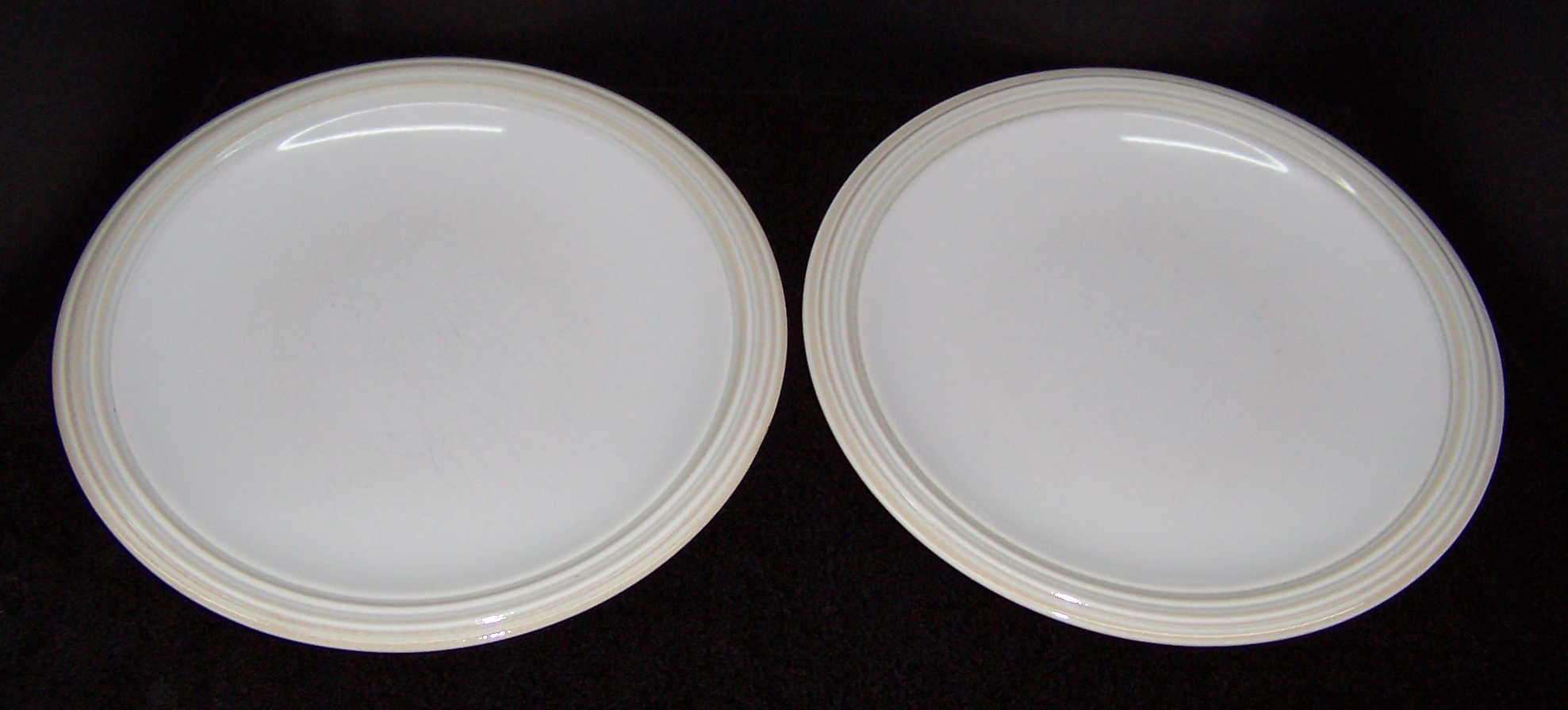 Triple A Resale 2 Pfaltzgraff Cappuccino Dinner Plates 