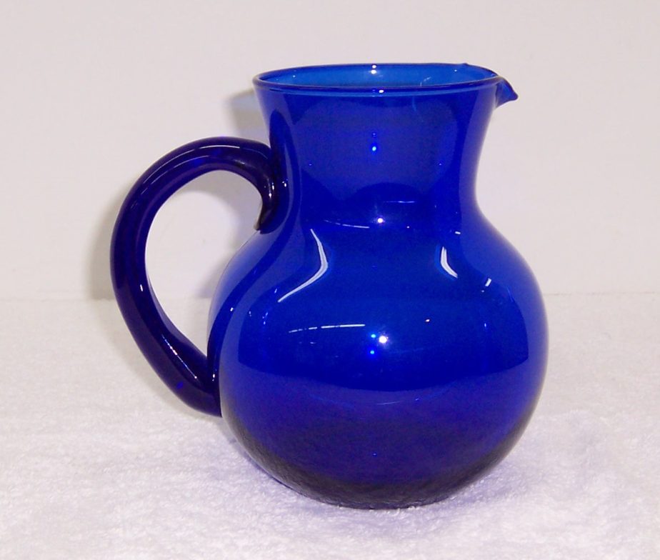 cobalt blue glassware