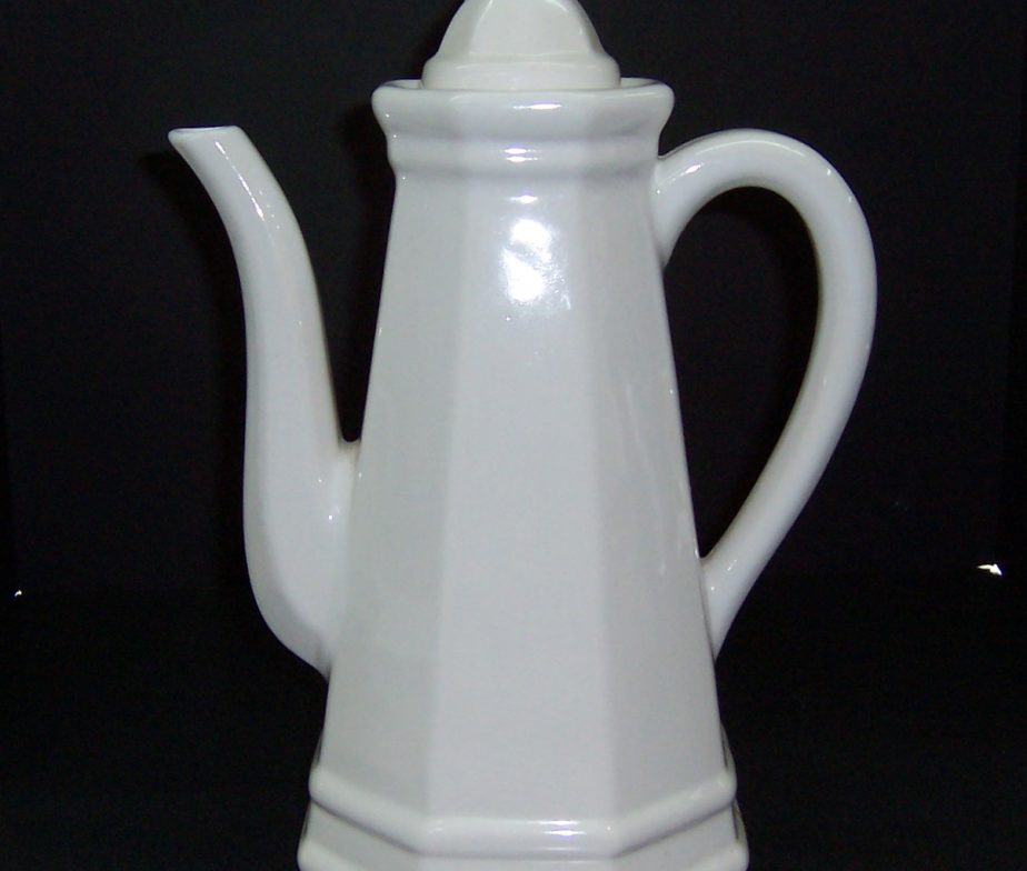 Pfaltzgraff Heritage White Coffee Pot Triple A Resale