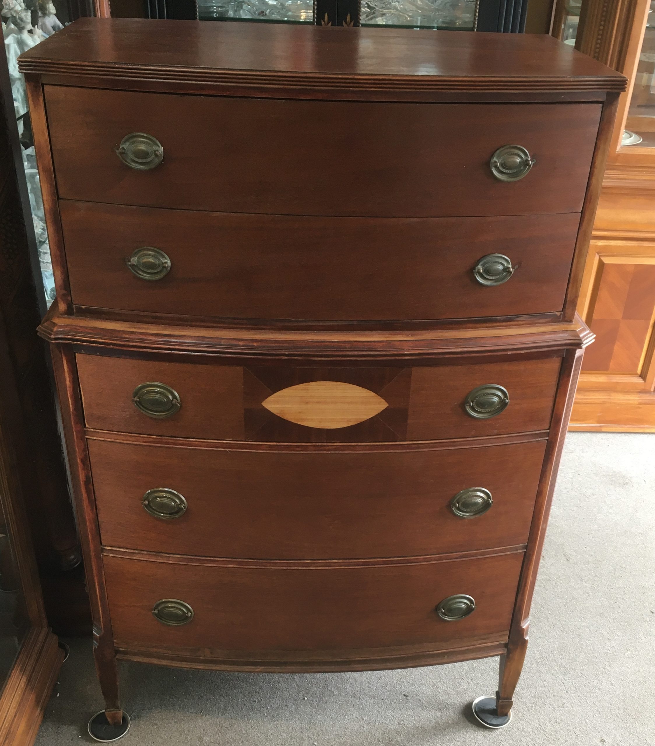 Vintage Wooden Chest Of Drawers 8367